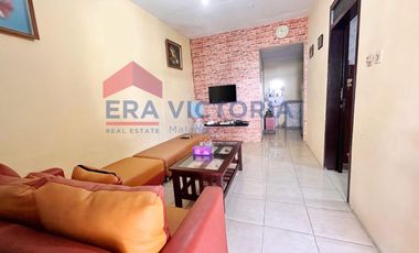 Rumah Lokasi Sawojajar Akses Jalan Mobil Kawasan Padat Penduduk