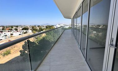 DEPARTAMENTO EN RENTA EN CIMA 500 DE LUJO, VALLE REAL ZAPOPAN.