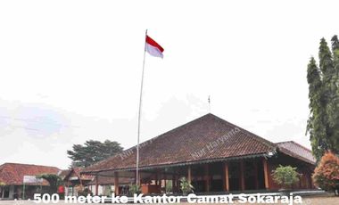 Kavling Premium di Sokaraja, DP 50%, Sisa cicil tanpa bunga 60 kali (5 thn)