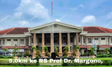 Kavling Premium di Sokaraja, DP 50%, Sisa cicil tanpa bunga 60 kali (5 thn)