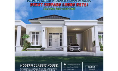 Dijual Rumah Classic di Lhong Raya Dekat Simpang Lampu Merah Lhong Raya - Harga Sedang Diskon!