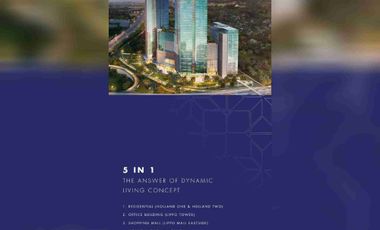 HOLLAND VILLAGE APARTEMEN PET FRIENDLY CEMPAKA PUTIH JAKARTA PUSAT