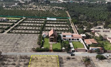 VENTA DE TERRENO PARA CASA DE CAMPO EN HUARAL  DE 750 M2