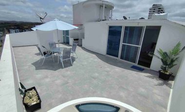 🏢 VENDO PENTHOUSE & SUITE VISTA Y SALIDA AL MAR - PISO 12 (Tonsupa – Club Resort Pacífico – Playa Ancha.)