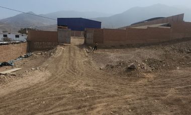 VENTA DE TERRENO INDUSTRIAL EN CARABAYLLO DE 1,297 M2