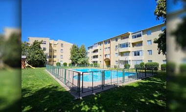 Se arrienda departamento en tercer piso, Condominio Simón Álamo, Quillota.