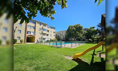 Se arrienda departamento en tercer piso, Condominio Simón Álamo, Quillota.