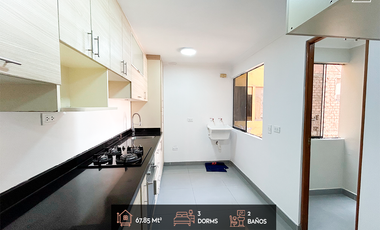 DEPARTAMENTO REMODELADO EN BREÑA 3 HABITACIONES