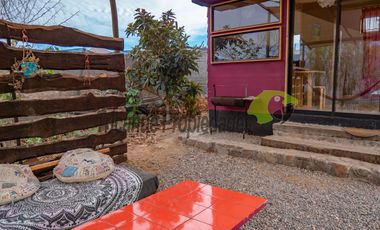 Arriendo de cabaña amoblada año corrido, en hermosa parcela. Sector Mamalluca, Vicuña. $350.000