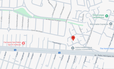 INVERSION SEGURA EN BIENES Y RAICES EN ZONA RESIDENCIAL DE COYOACAN!!!