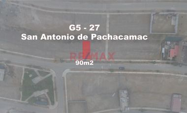 Se Vende Terreno En San Antonio De Pachacamac