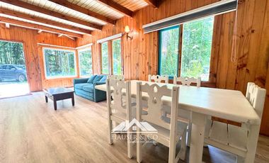 Encantadora casa amoblada entre Villarrica y Pucon 2dorm 2baños