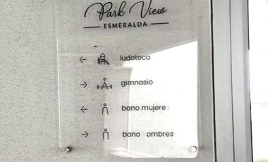 Departmento en Venta, Park View, Zona Esmeralda, Atizapan, Para Estrenar