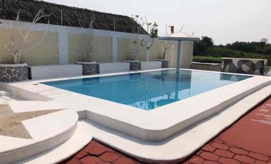 RENTO JARDIN DE EVENTOS CON ALBERCA Y SALIDA AL RIO