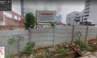 DISEWAKAN TANAH KAVLING KOMERSIAL DI JL. MT HARYONO JAKARTA SELATAN