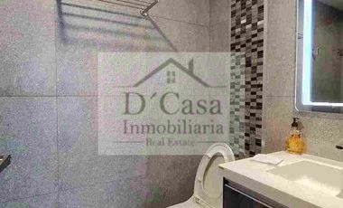 Rento Departamento Amoblado 3 dormitorios 1 garaje y balcón