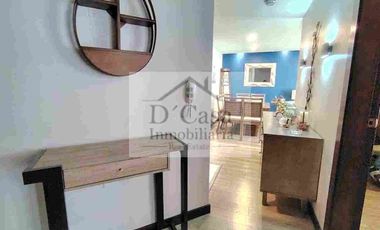 Rento Departamento Amoblado 3 dormitorios 1 garaje y balcón