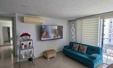 Venta de apto de 75m2 dos habitaciones en la ciudadela Nio