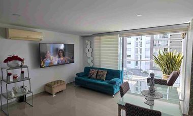 Venta de apto de 75m2 dos habitaciones en la ciudadela Nio