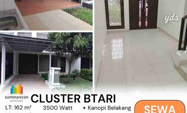 Sewa Rumah Cluster Btari Summarecon Bandung