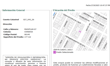 CASA EN CONDESA CUAUHTÉMOC EN GRAN VENTA DE REMATE