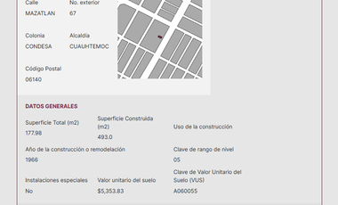 CASA EN CONDESA CUAUHTÉMOC EN GRAN VENTA DE REMATE