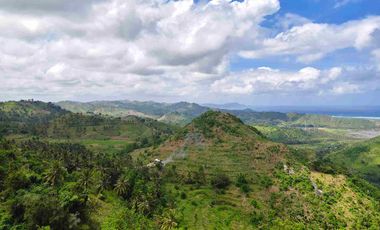 land with Tanjung Aan view near Mandalika