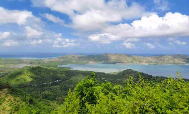 land with Tanjung Aan view near Mandalika