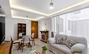 Depto de 2 rec. en Col. Roma, a minutos de restaurantes, mercados y av. principales