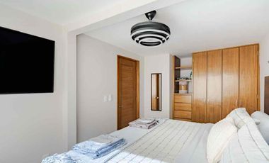 Depto de 2 rec. en Col. Roma, a minutos de restaurantes, mercados y av. principales