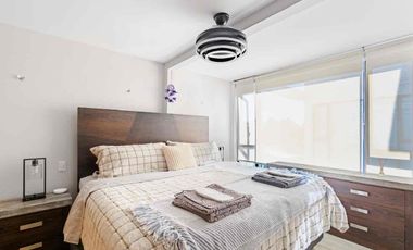 Depto de 2 rec. en Col. Roma, a minutos de restaurantes, mercados y av. principales