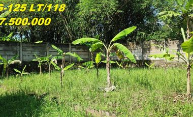 ASET BTN PURWOKERTO. TANAH/KAVLING MATANG DALAM PERUMAHAN DIAMOND RESIDENCE KALIBAGOR