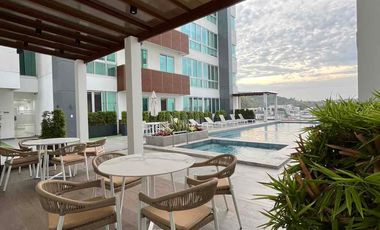 Se alquila Departamento moderno de 3 habit en edificio de lujo Olivos Parc - Ceibos