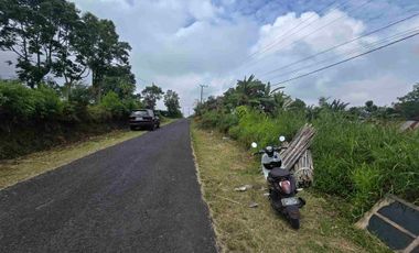 Dijual tanah kecil di.lingkungan villa kintamani bali