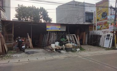 Dijual/ Disewa Tanah 395 m2 di Pinggir Jalan Raya Surya Kencana Lokasi Strategis untuk usaha