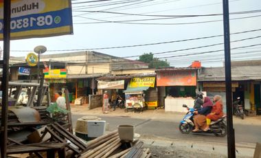 Dijual/ Disewa Tanah 395 m2 di Pinggir Jalan Raya Surya Kencana Lokasi Strategis untuk usaha