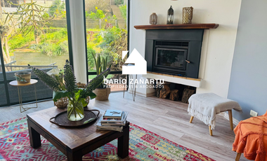 Soñada casa en arriendo en Reñaca sector Golondrinas.