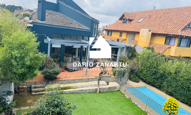 Soñada casa en arriendo en Reñaca sector Golondrinas.