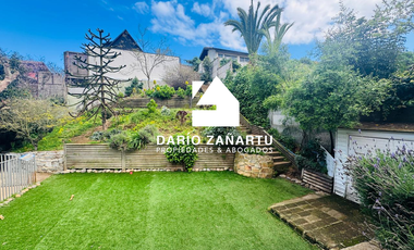 Soñada casa en arriendo en Reñaca sector Golondrinas.