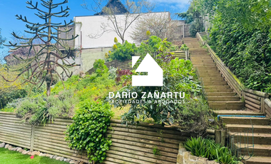 Soñada casa en arriendo en Reñaca sector Golondrinas.