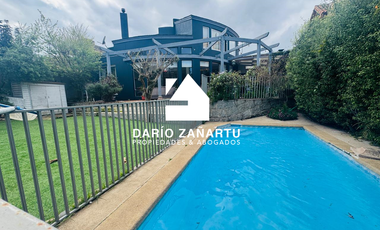 Soñada casa en arriendo en Reñaca sector Golondrinas.