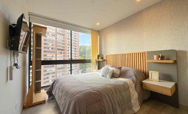 RENTO APARTAMENTO AMOBLADO EN POBLADO