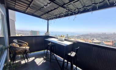 Hermoso depto tipo loft con maravillosa vista bahia de valpo
