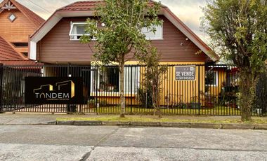 Casa ampliada regularizada en Jardín de las Rosas Temuco