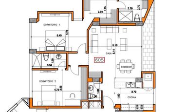 HERMOSO DEPARTANTO 2 HABITACIONES / GONZALEZ SUAREZ