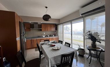 DEPARTAMENTO AMUEBLADO EN RENTA CON VISTA AL MAR EN VERACRUZ, VER