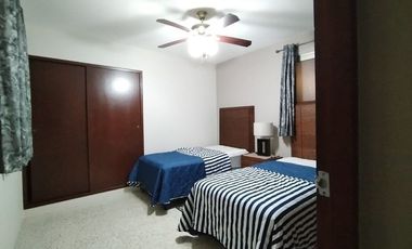 DEPARTAMENTO AMUEBLADO EN RENTA CON VISTA AL MAR EN VERACRUZ, VER