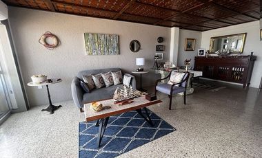 DEPARTAMENTO AMUEBLADO EN RENTA CON VISTA AL MAR EN VERACRUZ, VER