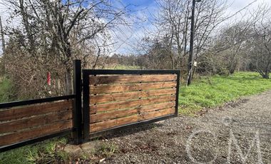 Parcelas Valdivia sector Cudico, orilla  carretera Valdivia- Mariquina