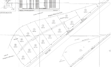 Parcelas Valdivia sector Cudico, orilla  carretera Valdivia- Mariquina